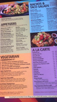 El Charro Mexican menu