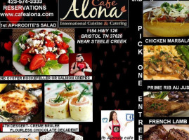 Alona's Cafe Catering food