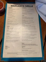 Margarita Grille menu