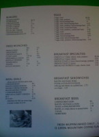 Corsetti's menu