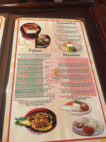 Lopez Grill Mexican menu