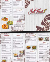 Jai Thai menu