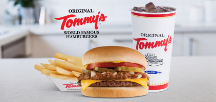 Original Tommy's World Famous Hamburgers food