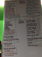 El Gallo Garcia menu