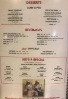 Triplets menu