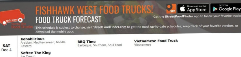 Tampa Bay Food Trucks food