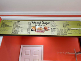 Kearny Bagel Deli Cafe menu