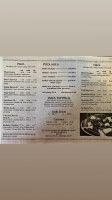 Tony's Pizza And Pasta menu