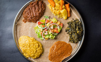 Gursha Ethiopian Grill food