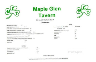 Maple Glen Tavern food