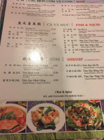 Pho Da Nang menu