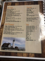 The Lakeside Inn menu