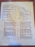 Sanford Brewing Company menu