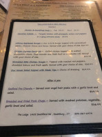 The Lodge Grill menu