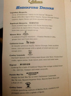 Cattlemens menu