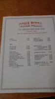 Kennedy Fried Chicken Pizza menu