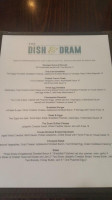 The Dish Dram menu