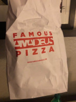 Famous Amadeus Pizza food