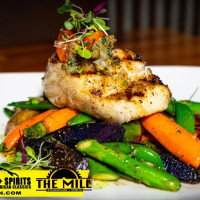 The Mill Steakhouse Spirits food