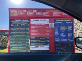 Cook Out menu