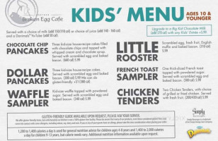 Another Broken Egg Cafe menu