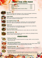 Ploy's Kitchen Thai Cafe menu