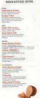 Firehouse Subs Lakeway Commons menu