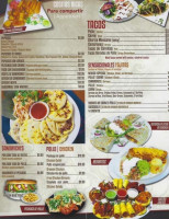 Horchata's menu