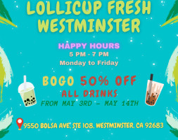 Lollicup Fresh Westminster food