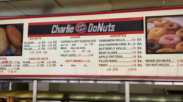 Charlie's Donuts food