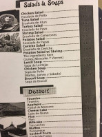 Andy's Deli Cafe menu