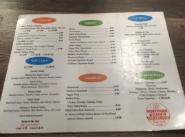 Northside Cafe menu