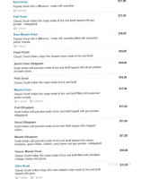A2b Indian Veg Princeton menu