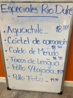 Rio Dulce Mexican Market menu