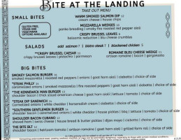 Bite At The Landing menu