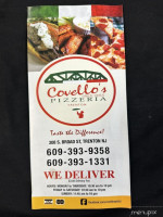 Covello's Pizza menu