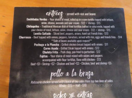 Easton Taco Rotisserie menu