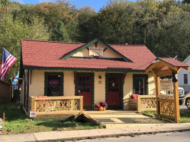 Christoffs Caramel Corn Coffee inside