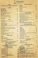 Italian Garden Grill menu