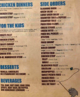 Kane's Catfish Seafood Steakhouse menu