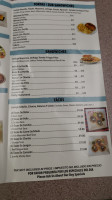 Primos Diner menu