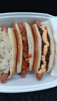 Lou's Hot Dog Truck food