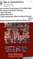 Mike Jr's Richmond Diner food