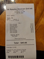 Mi Rancho Mexican Grill Shenandoah food