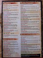 Casa La Vida menu