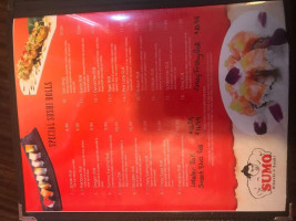 Sumo menu