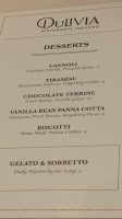 Dulivia Italiano menu