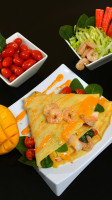 Mango Crepes And More food