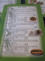 Green Garden Pho menu