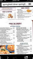 Springfield Diner menu